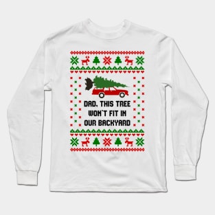 Clark griswold Christmas Tree Long Sleeve T-Shirt